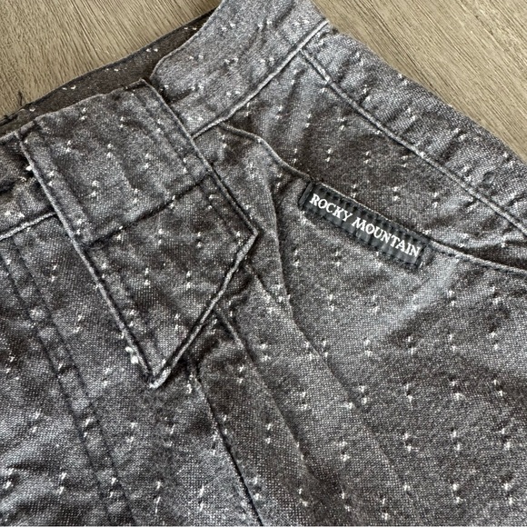 Vintage Rockies Denim Grey Black Patterned Jeans 28 - Picture 7 of 13